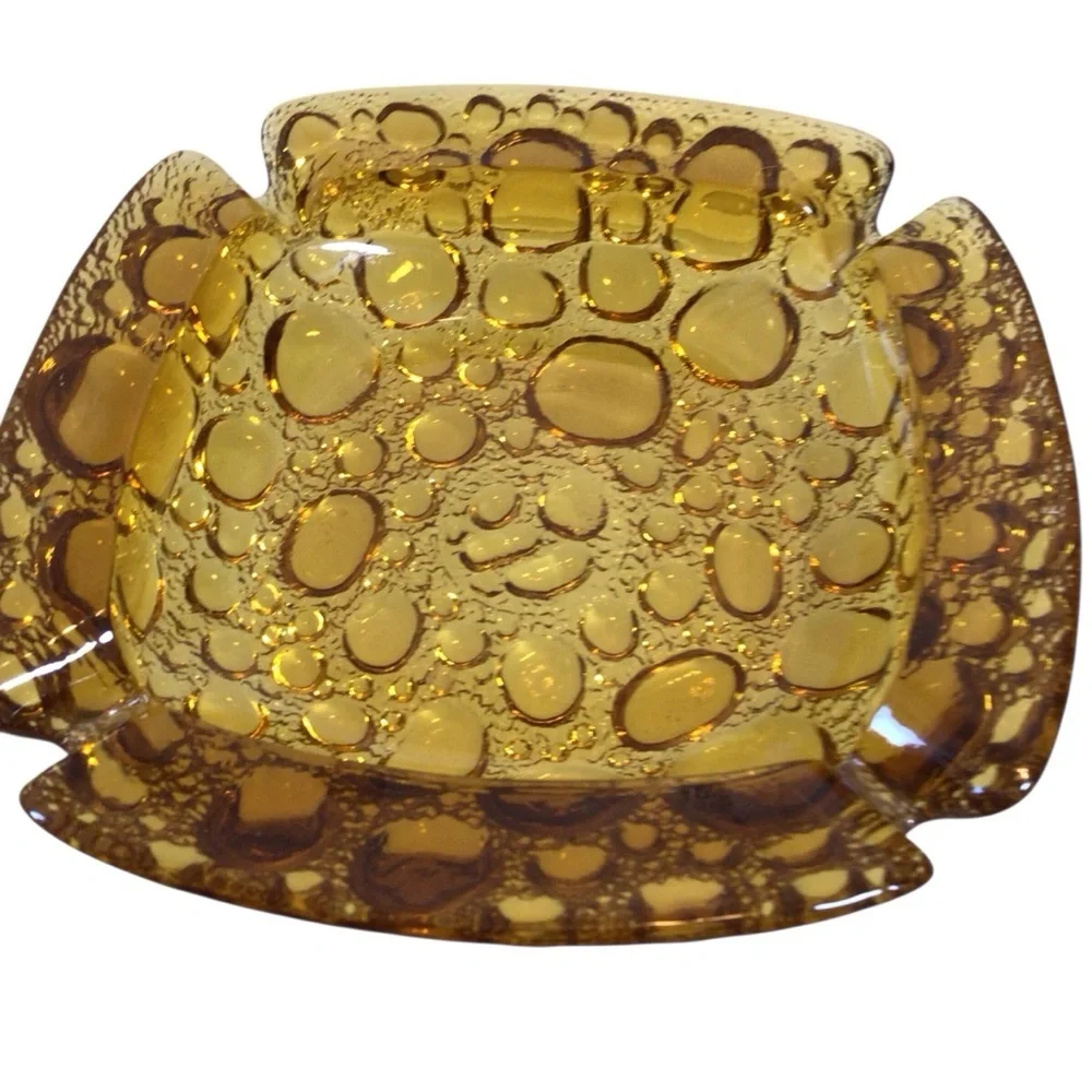 Libbey vintage amber